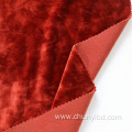 100 Polyester Customized Color Super Soft Handfeeling Stretchy Warp Micro Fleece Fabric For Coat Sofa Cover
